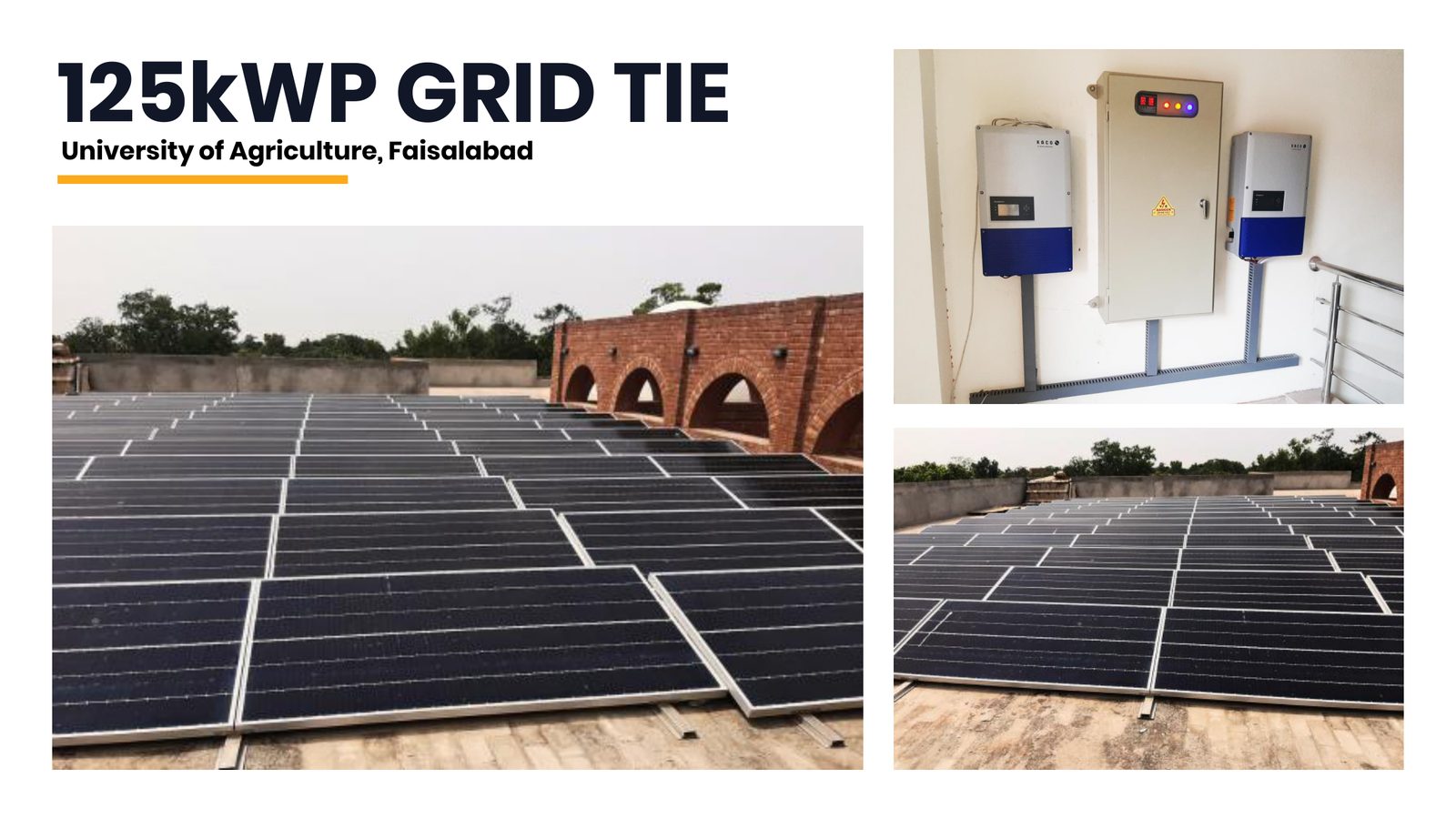 125kWP University of Agriculture Faisalabad