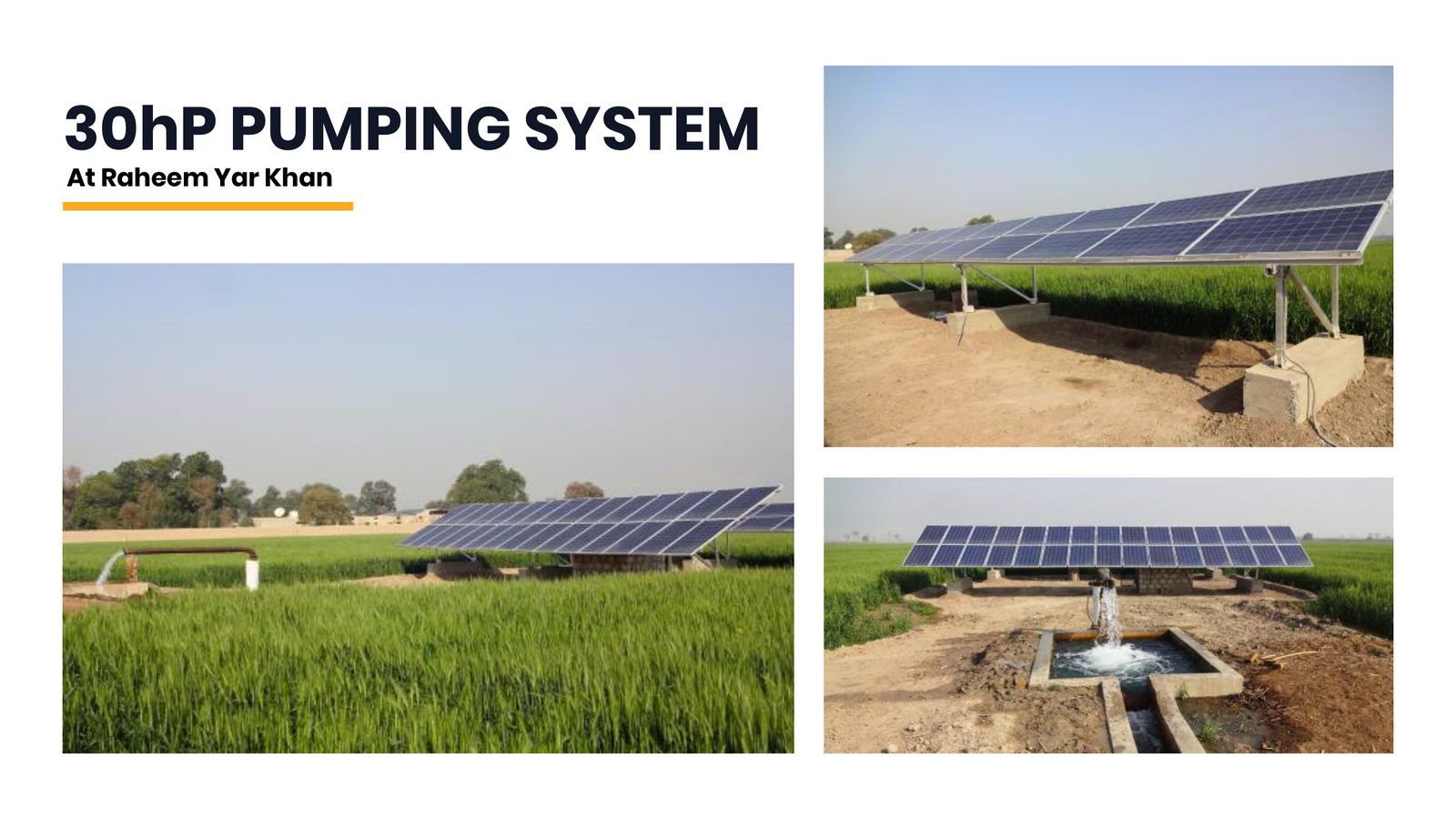 30HP Pumping System Raheem Yar Khan