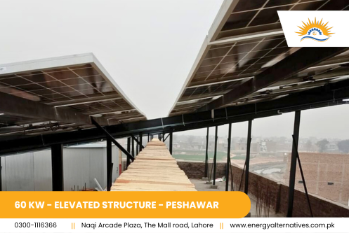 60 kW - Elevated Structure - Peshawar
